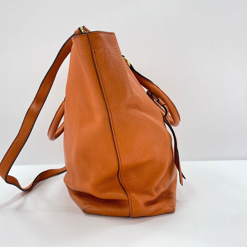 PRADA 2WAY Tote Bag Orange WS30737