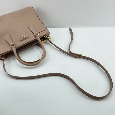 PRADA Galleria 2WAY Handbag pink WS30738
