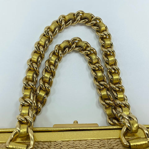 PRADA Handbag gold WS30739