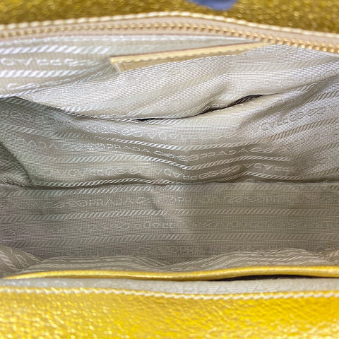PRADA Handbag gold WS30739