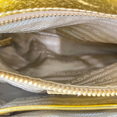 PRADA Handbag gold WS30739