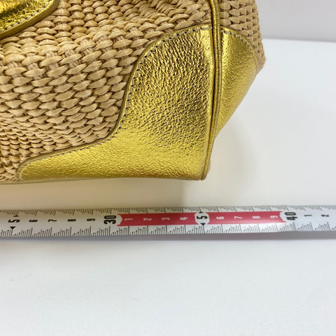 PRADA Handbag gold WS30739