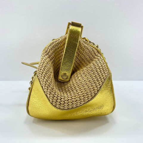 PRADA Handbag gold WS30739