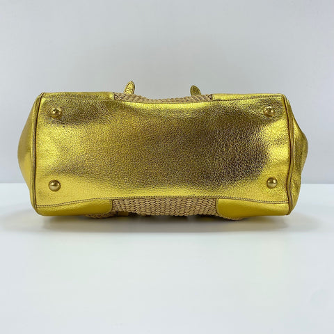 PRADA Handbag gold WS30739