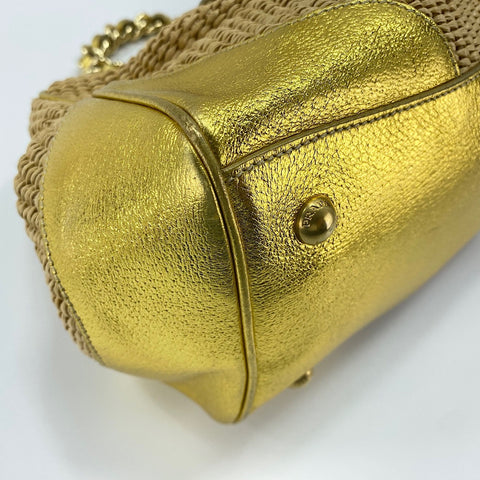 PRADA Handbag gold WS30739