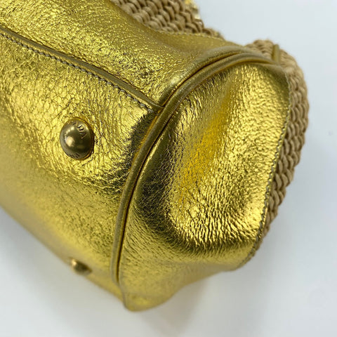 PRADA Handbag gold WS30739