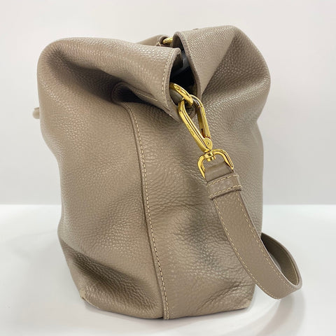 PRADA 2WAY Tote Bag beige WS30740