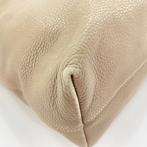 PRADA 2WAY Tote Bag beige WS30740