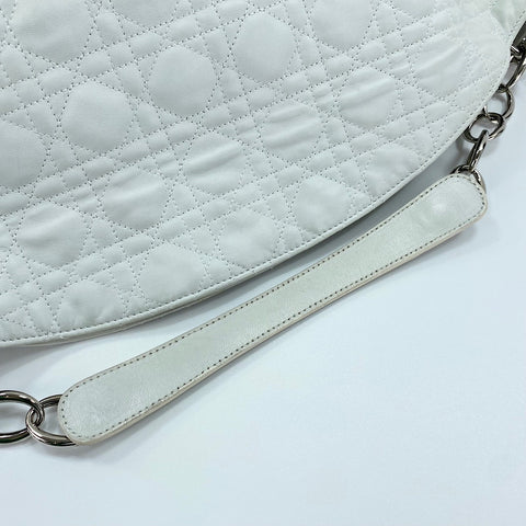 Christian Dior Canage Shoulder Bag white WS30741