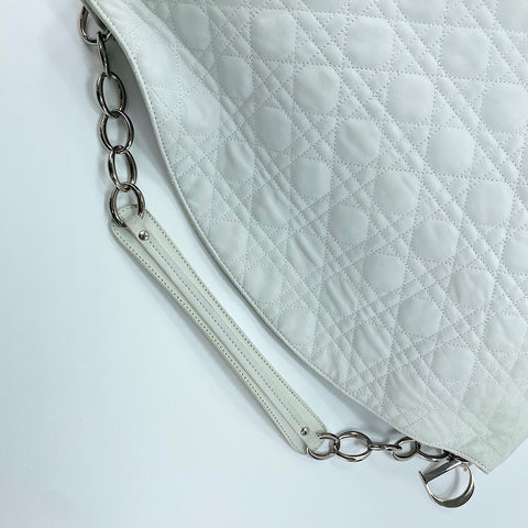 Christian Dior Canage Shoulder Bag white WS30741