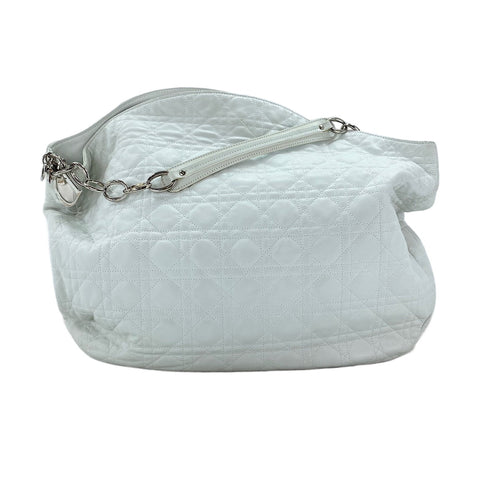 Christian Dior Canage Shoulder Bag white WS30741