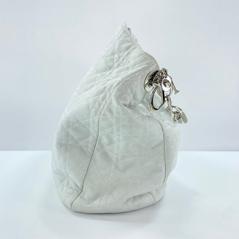 Christian Dior Canage Shoulder Bag white WS30741