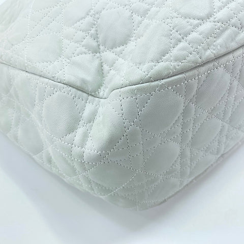 Christian Dior Canage Shoulder Bag white WS30741