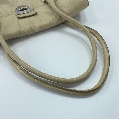 PRADA Handbag beige WS30742