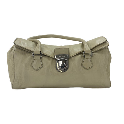 PRADA Handbag beige WS30742