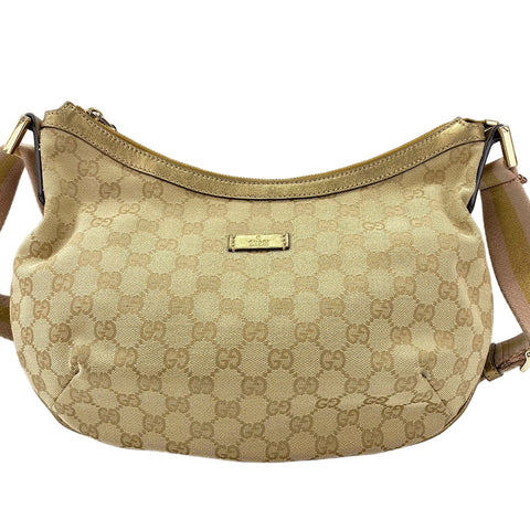 GUCCI Shoulder Bag beige WS30744
