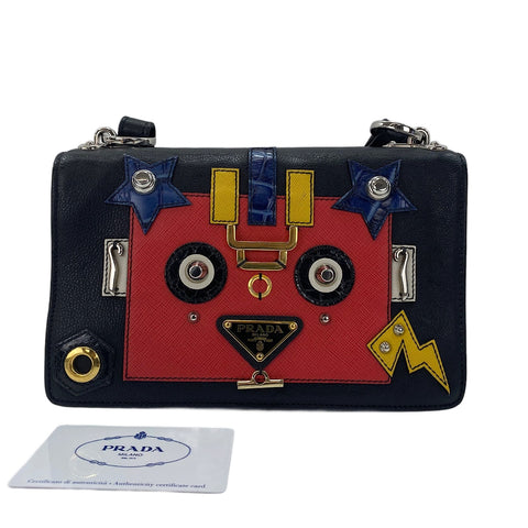 PRADA Shoulder Bag black WS30749