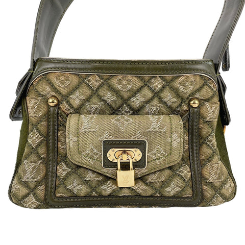 LOUIS VUITTON Condor Shoulder Bag khaki WS30752