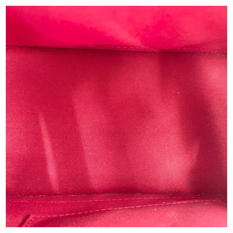 LOUIS VUITTON Alma BB Handbag Red WS30753