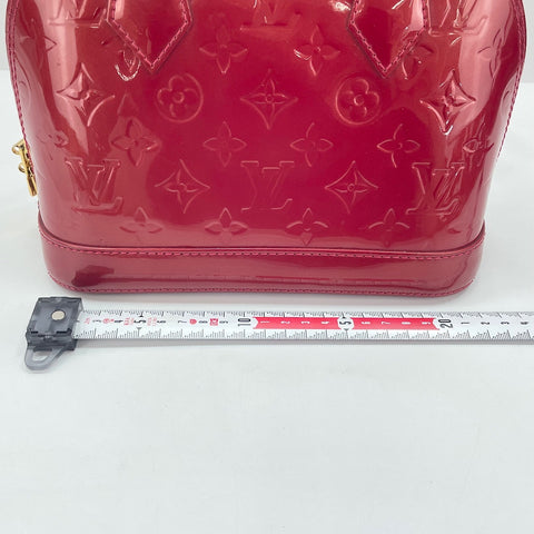 LOUIS VUITTON Alma BB Handbag Red WS30753
