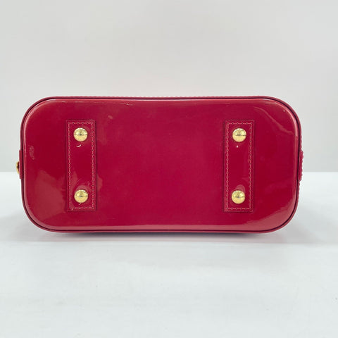 LOUIS VUITTON Alma BB Handbag Red WS30753