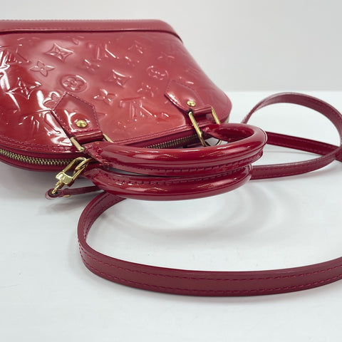LOUIS VUITTON Alma BB Handbag Red WS30753