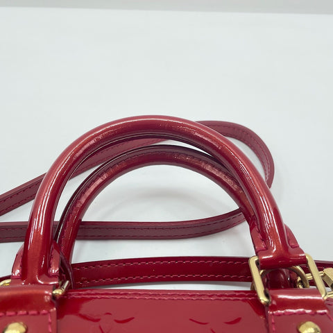 LOUIS VUITTON Alma BB Handbag Red WS30753