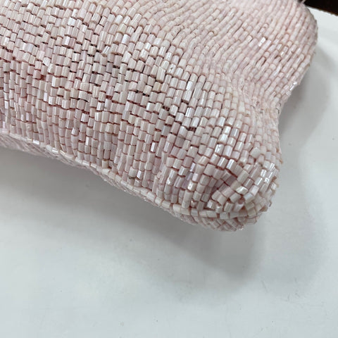 FENDI beads Shoulder Bag pink WS30754
