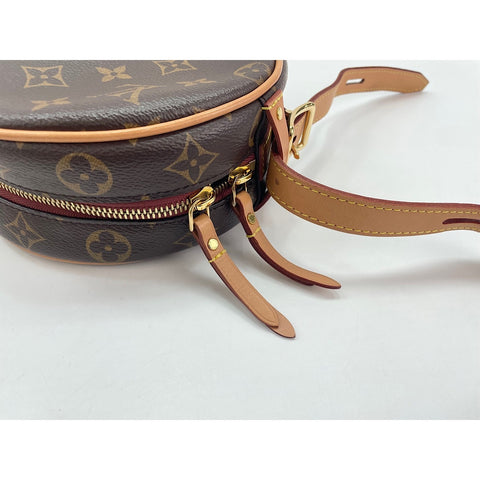 LOUIS VUITTON Boîte Chapeau Souple PM Shoulder Bag Brown WS30756