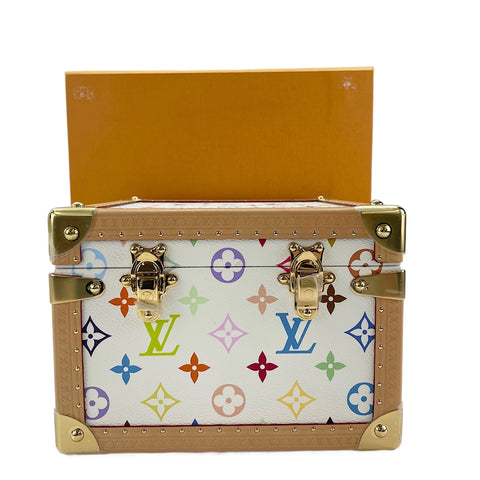 LOUIS VUITTON ×TM Maru Pyramid trunk white WS30757