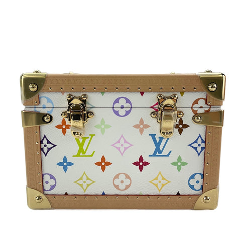 LOUIS VUITTON ×TM Maru Pyramid trunk white WS30757
