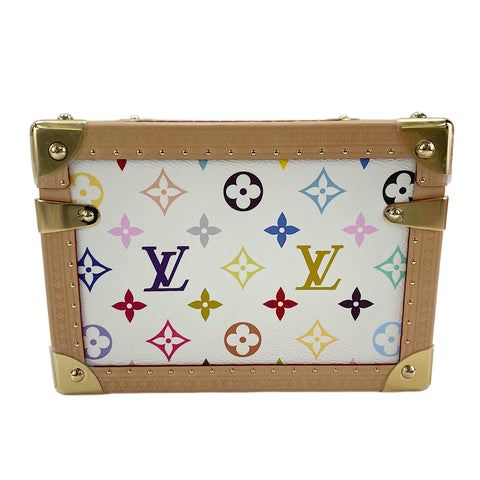 LOUIS VUITTON ×TM Maru Pyramid trunk white WS30757
