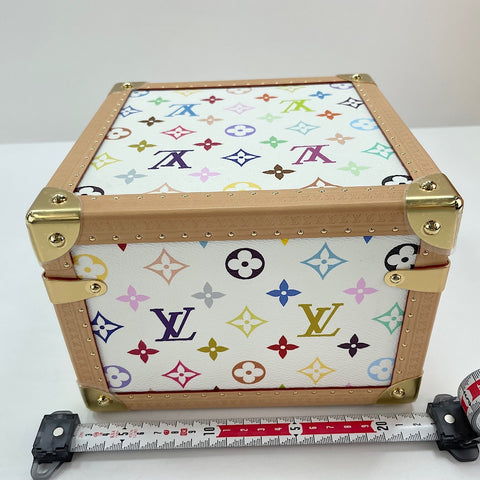 LOUIS VUITTON ×TM Maru Pyramid trunk white WS30757