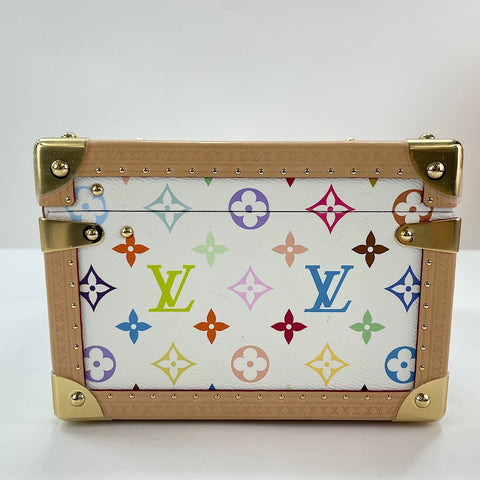 LOUIS VUITTON ×TM Maru Pyramid trunk white WS30757