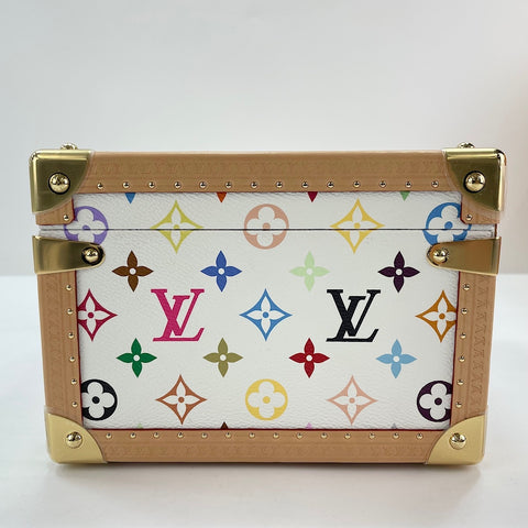 LOUIS VUITTON ×TM Maru Pyramid trunk white WS30757