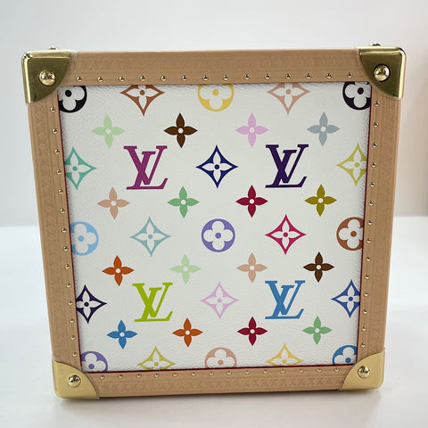 LOUIS VUITTON ×TM Maru Pyramid trunk white WS30757