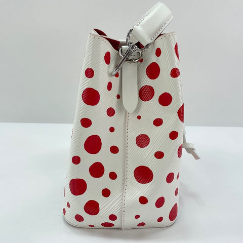 LOUIS VUITTON x Yayoi Kusama Neo-Noe BB Handbag white WS30758