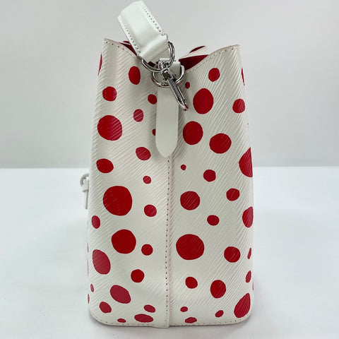 LOUIS VUITTON x Yayoi Kusama Neo-Noe BB Handbag white WS30758