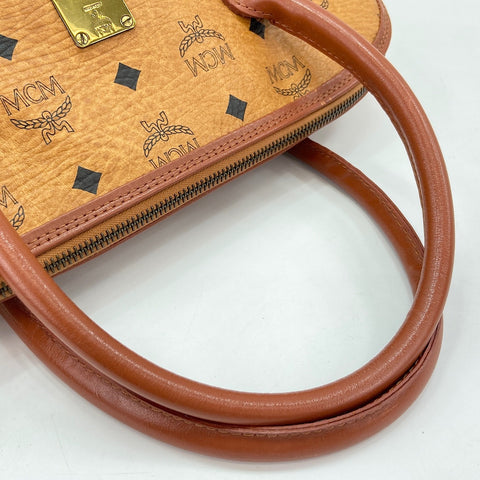 MCM 2WAY 手提包 棕色 WS30760