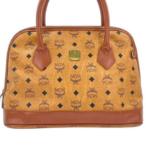 MCM 2WAY 手提包 棕色 WS30760