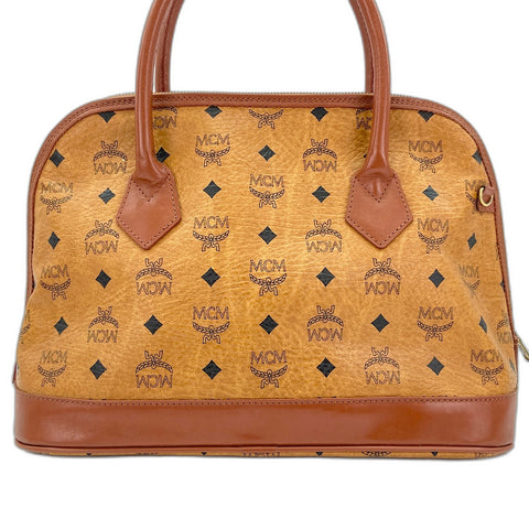 MCM 2WAY 手提包 棕色 WS30760