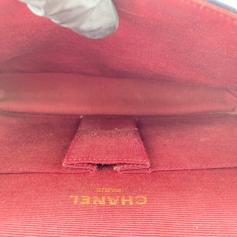 CHANEL Matelassé 25 单肩包 海军蓝 WS30763