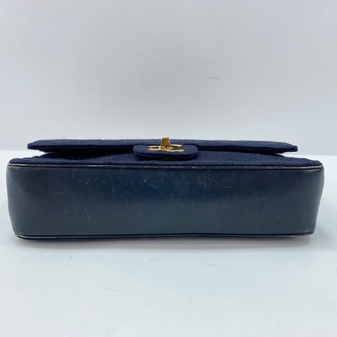 CHANEL Matelassé 25 单肩包 海军蓝 WS30763