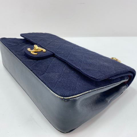 CHANEL Matelassé 25 单肩包 海军蓝 WS30763