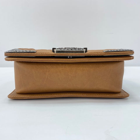 CHANEL Boy Chanel Shoulder Bag Brown WS30765