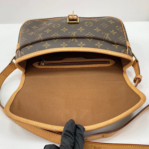 LOUIS VUITTON Sologne Umhängetasche Braun WS30767