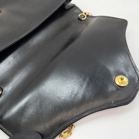 CELINE 2WAY Shoulder Bag black WS30772