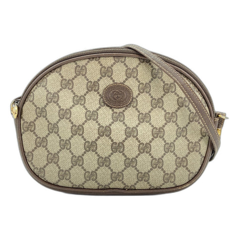 GUCCI GG Supreme 单肩包 米色 WS30777
