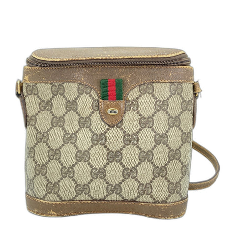 GUCCI Sherry Line Shoulder Bag beige WS30778