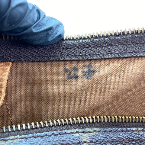 LOUIS VUITTON Speedy 30 Handbag Brown WS30780